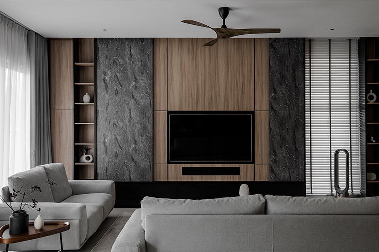 Contemporary, Modern Design - Living Room - Landed House - Design by Doubble Interior Associates Singapore