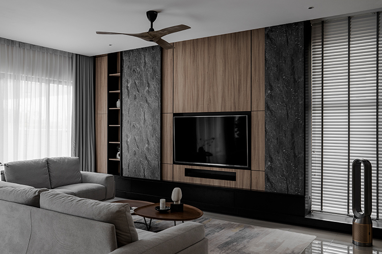 Contemporary, Modern Design - Living Room - Landed House - Design by Doubble Interior Associates Singapore