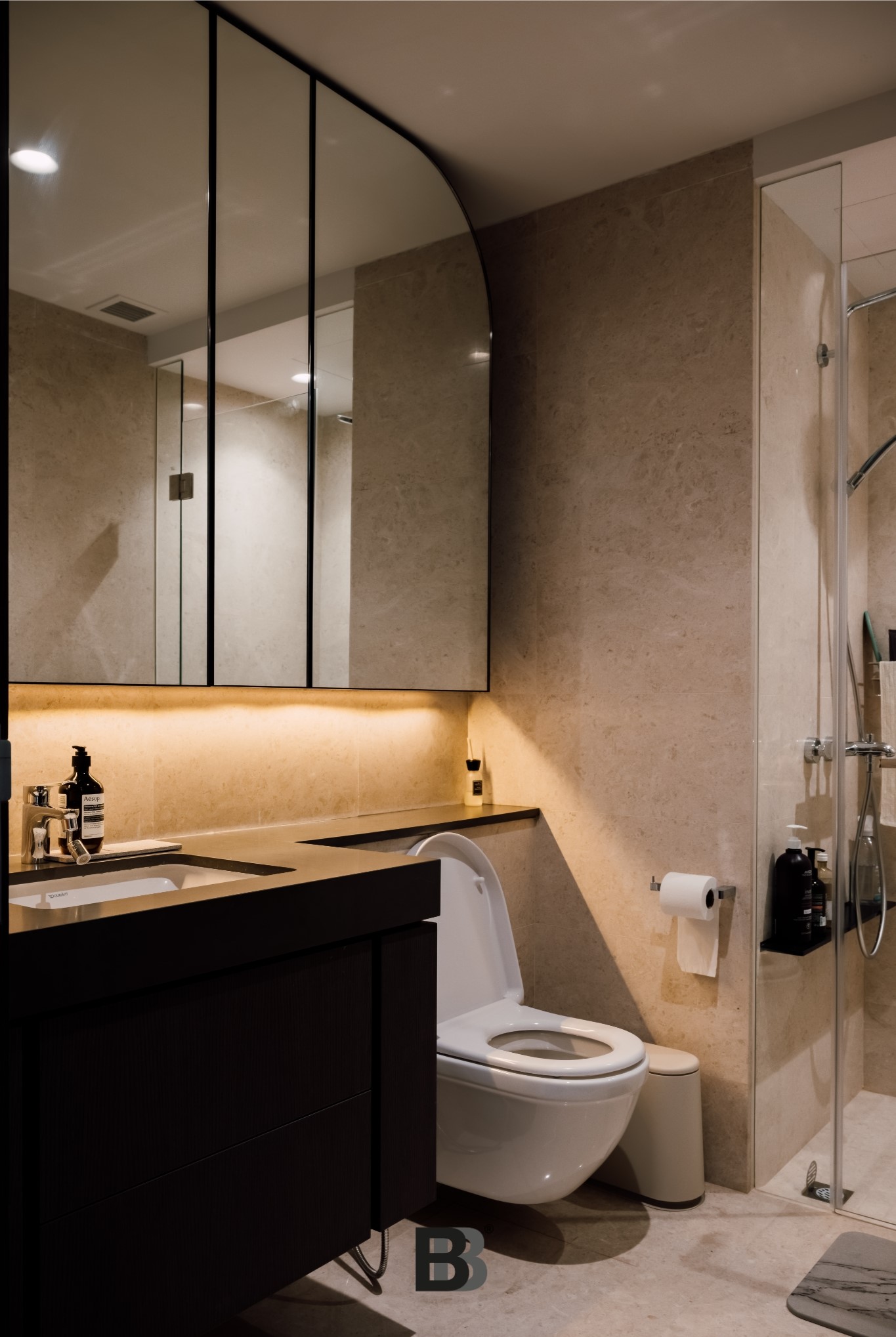 Contemporary Design - Bathroom - Condominium - Design by Doubble Interior Associates Singapore