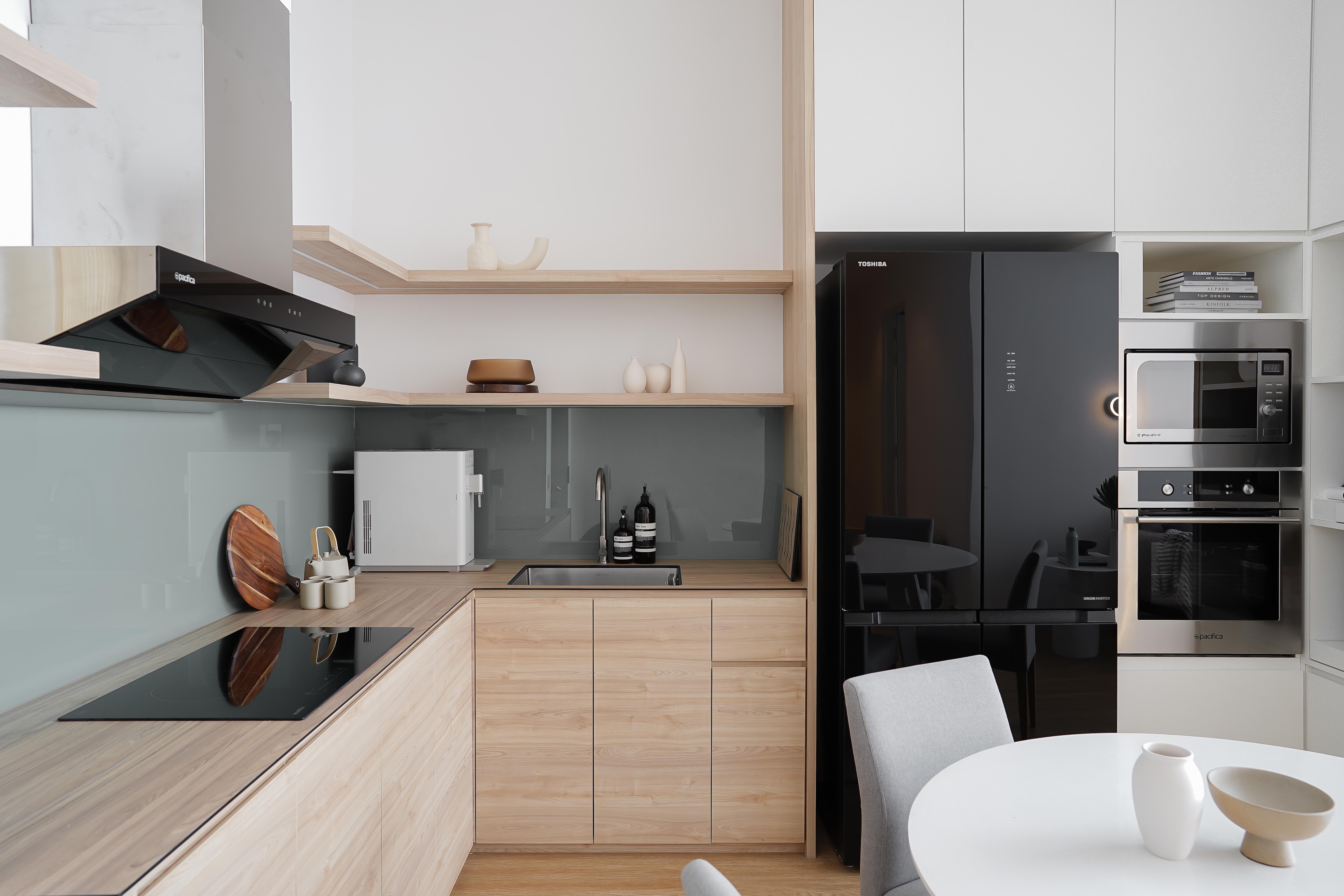 Contemporary, Scandinavian Design - Kitchen - Landed House - Design by Doubble Interior Associates Singapore