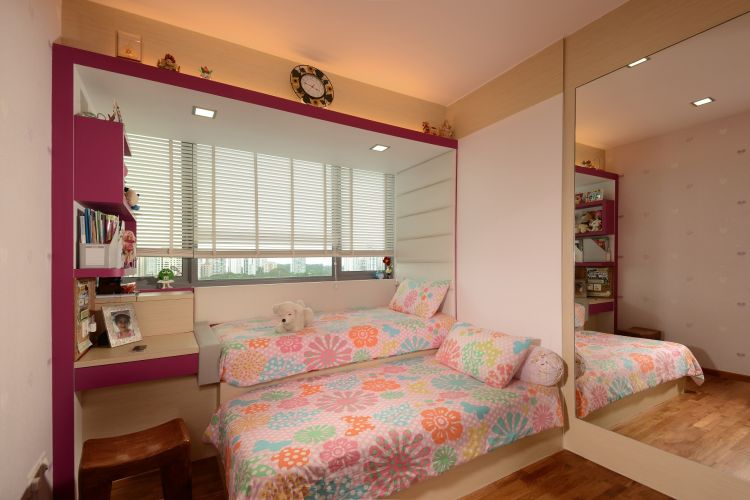 Contemporary, Modern Design - Bedroom - Condominium - Design by D'Planner Pte Ltd
