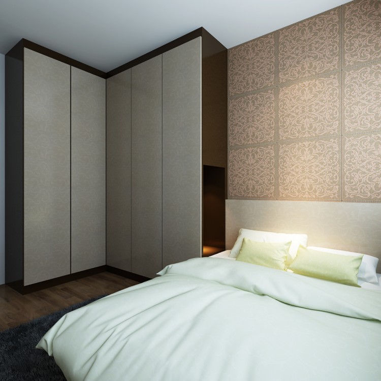 Contemporary, Modern Design - Bedroom - HDB 5 Room - Design by DreamCreations Interior Pte Ltd