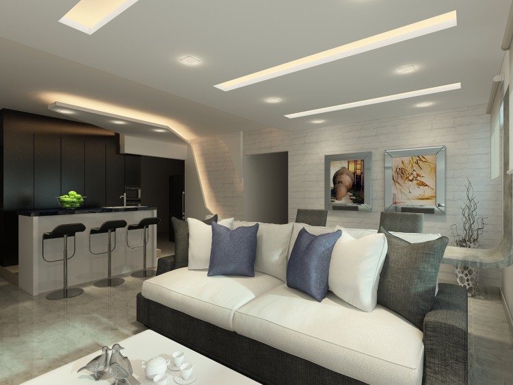 Contemporary, Minimalist, Modern Design - Dining Room - HDB 5 Room - Design by DreamCreations Interior Pte Ltd