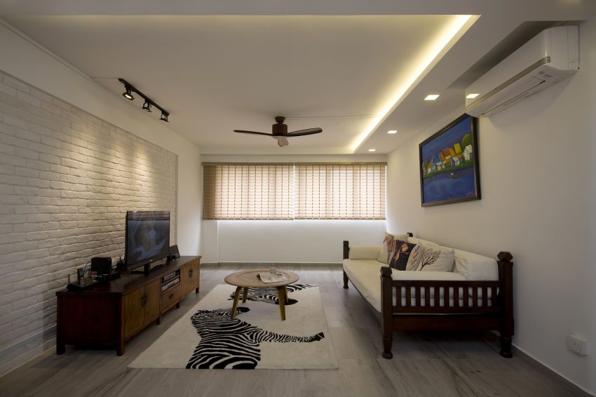 Minimalist, Modern, Scandinavian Design - Living Room - HDB 5 Room - Design by DreamCreations Interior Pte Ltd