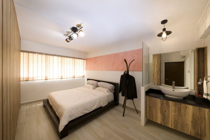 Minimalist, Modern, Scandinavian Design - Bedroom - HDB 5 Room - Design by DreamCreations Interior Pte Ltd