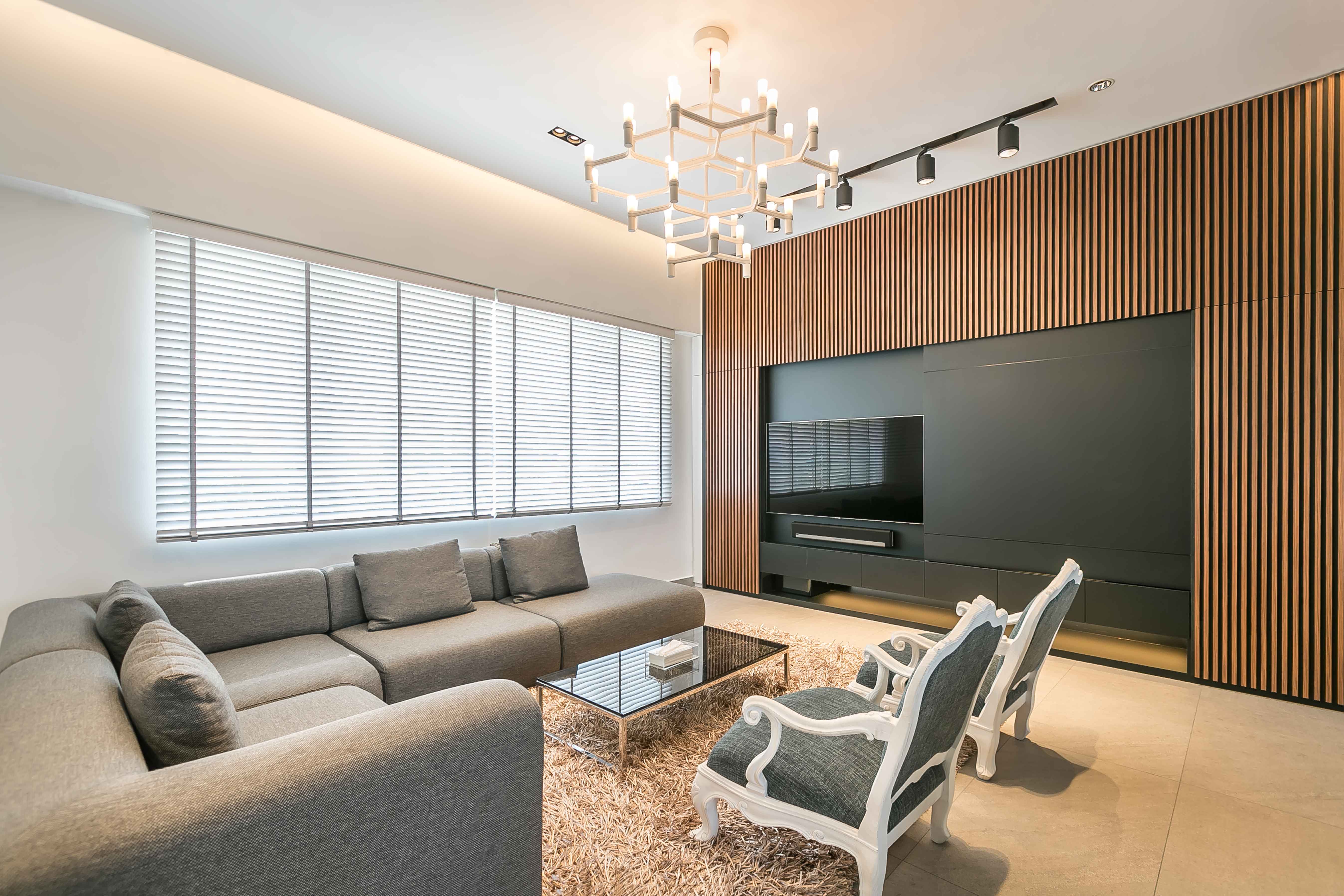Contemporary Design - Living Room - Condominium - Design by Dreamvision Designer Pte Ltd