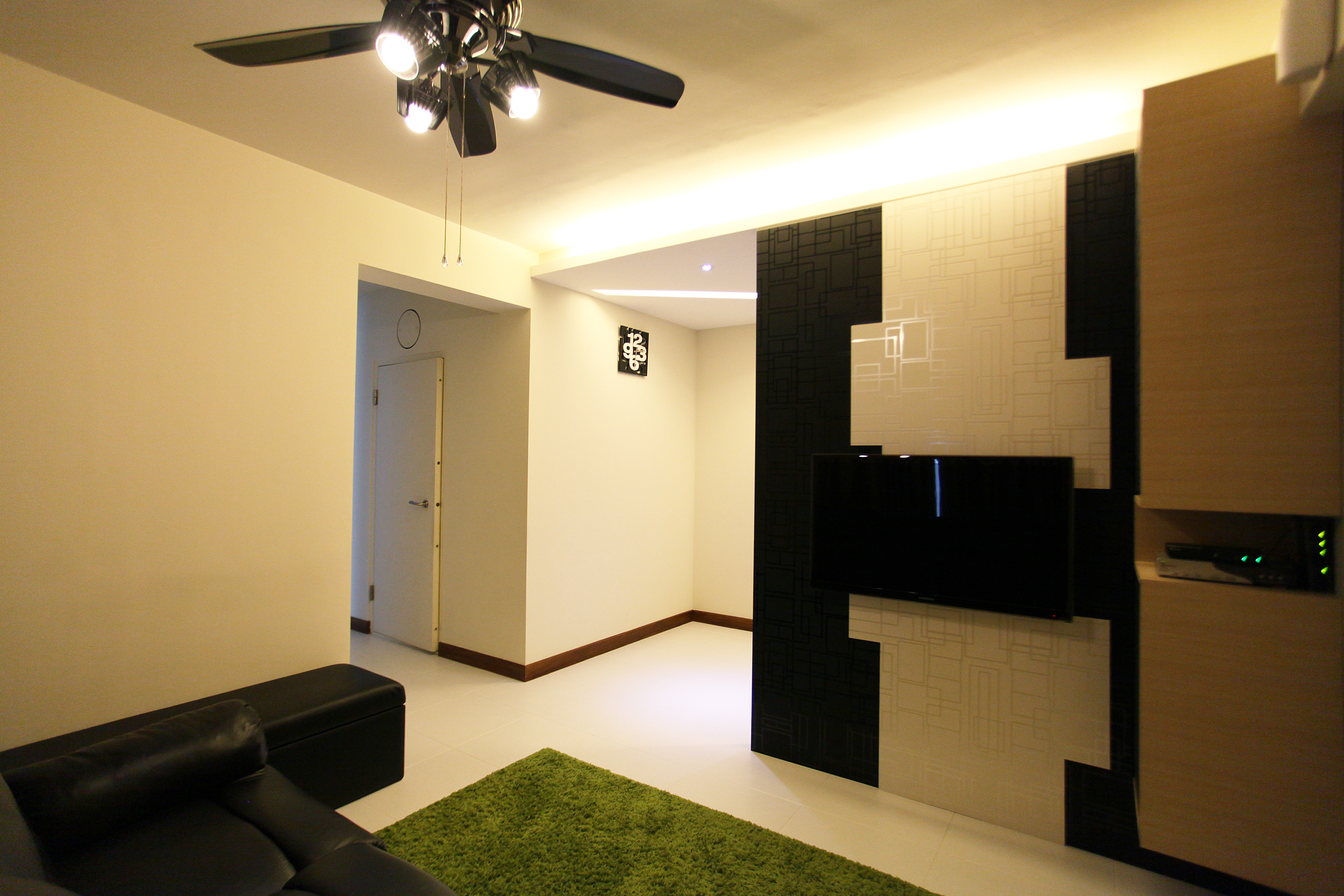 Contemporary, Modern, Oriental Design - Living Room - HDB 5 Room - Design by Dreamvision Designer Pte Ltd