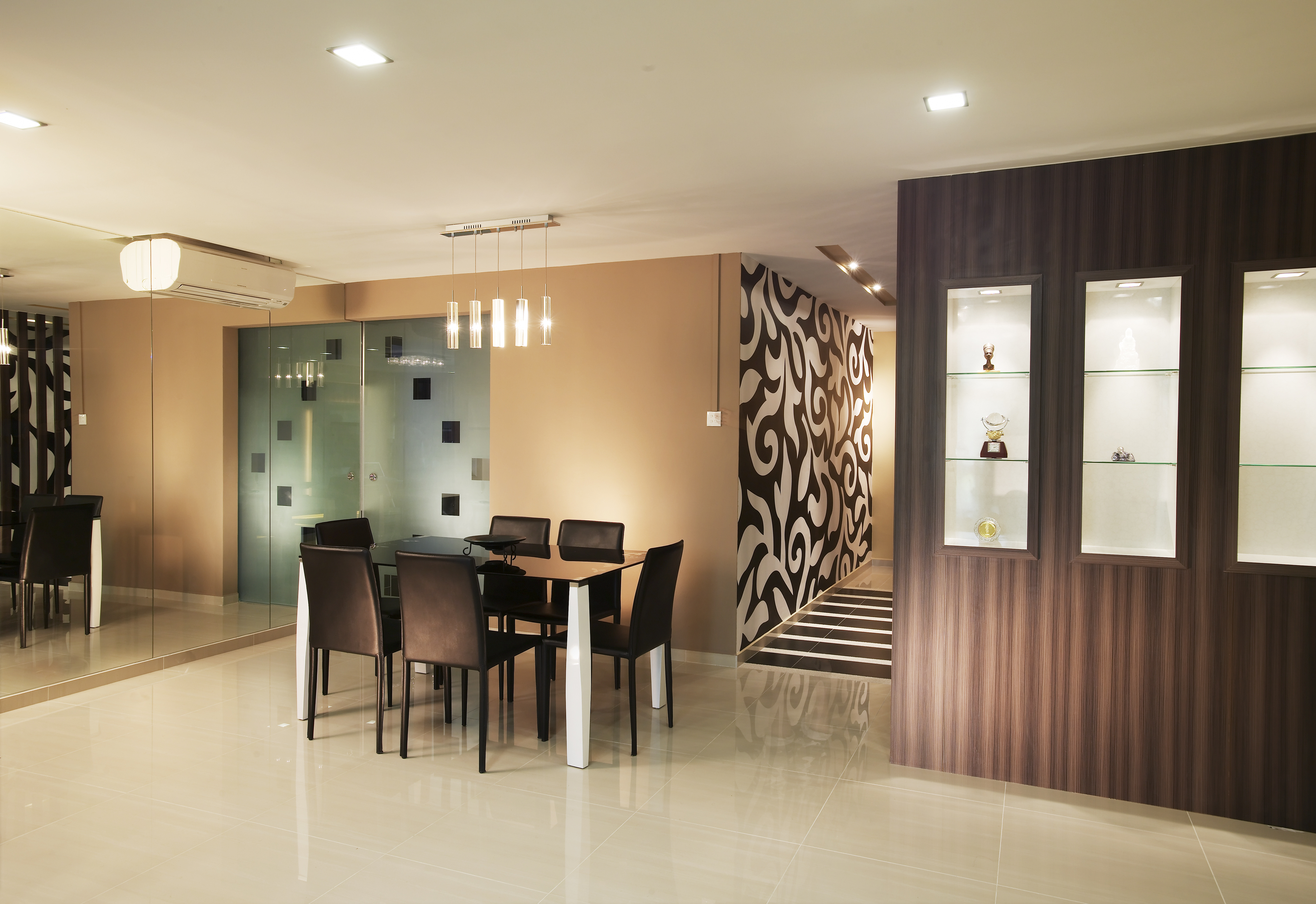 Contemporary, Modern, Scandinavian Design - Dining Room - HDB 5 Room - Design by Dreamvision Designer Pte Ltd