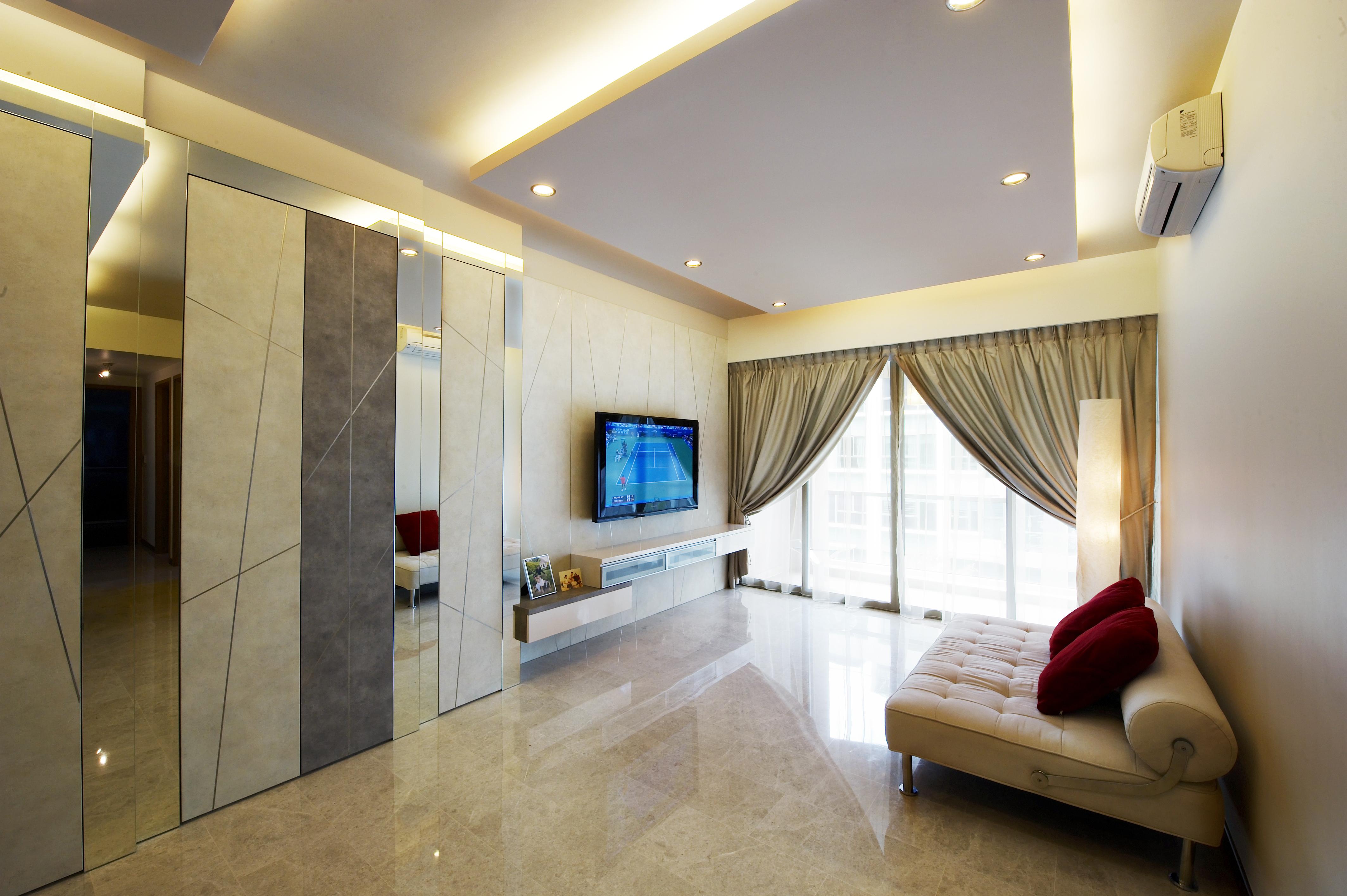 Contemporary, Scandinavian Design - Living Room - HDB 5 Room - Design by Dreamvision Designer Pte Ltd