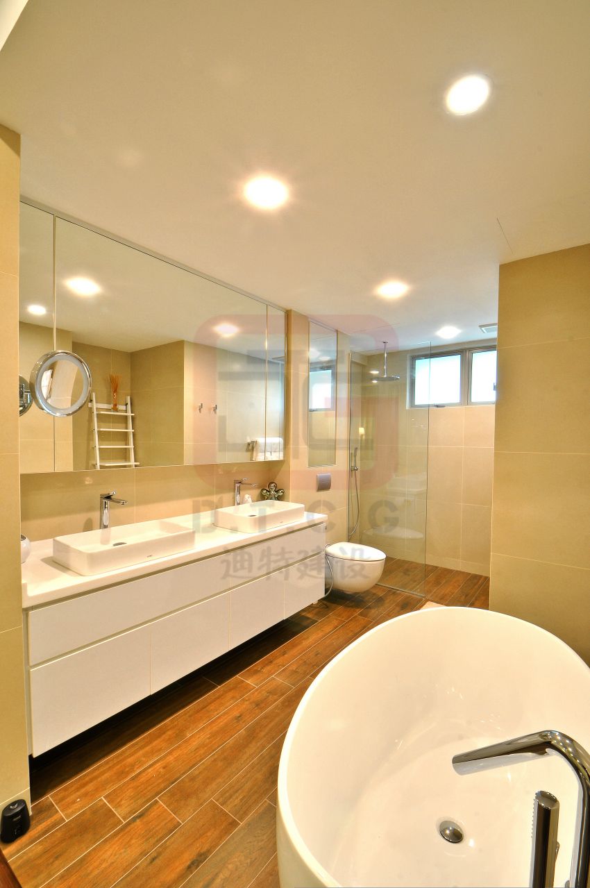 Contemporary, Modern, Resort Design - Bathroom - Condominium - Design by DT construction group Pte ltd