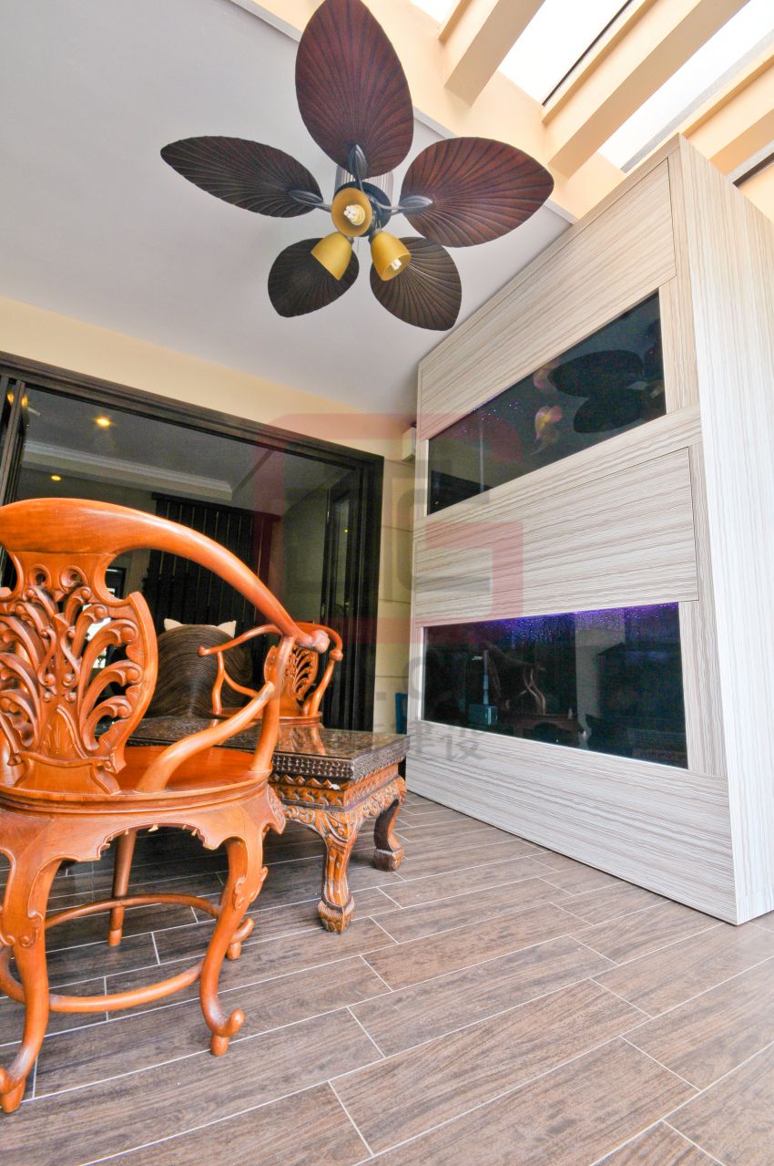 Contemporary, Resort, Tropical Design - Balcony - Landed House - Design by DT construction group Pte ltd