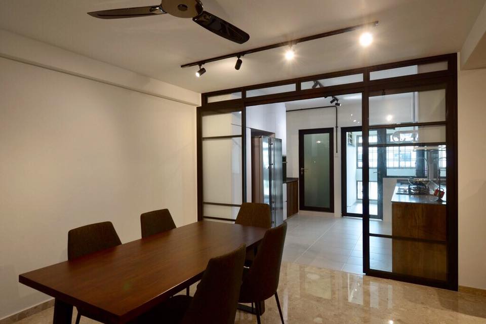 Contemporary, Industrial Design - Dining Room - HDB 5 Room - Design by Dyel Pte Ltd