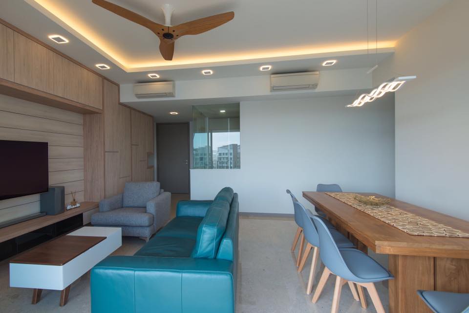 Minimalist Design - Living Room - Condominium - Design by Dyel Pte Ltd