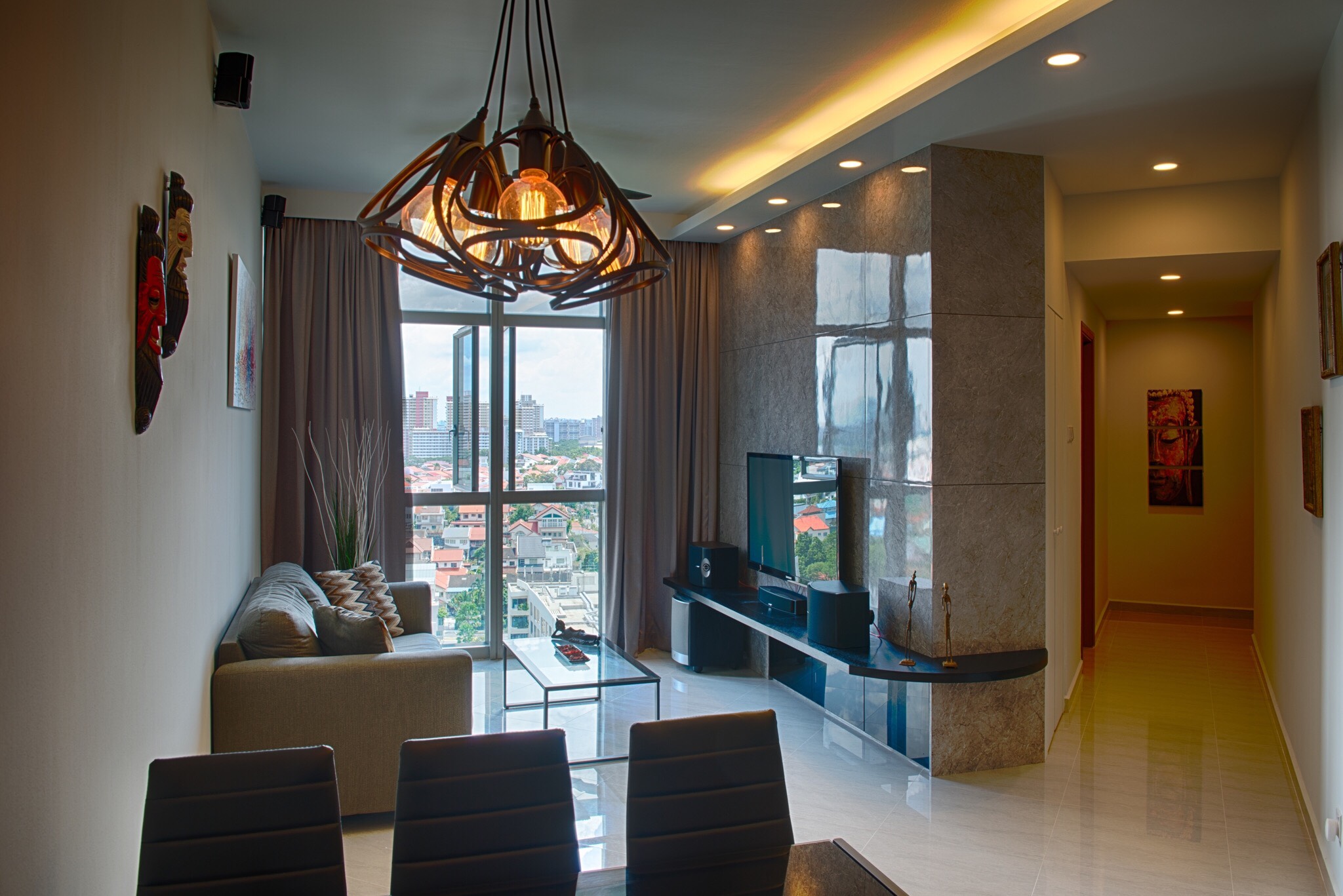 Modern Design - Living Room - Condominium - Design by Dyel Pte Ltd