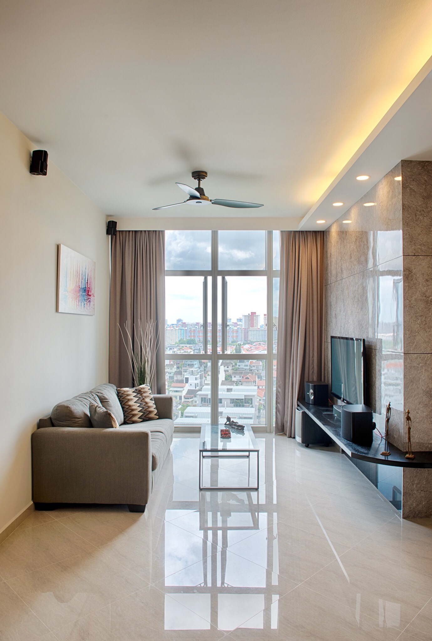 Modern Design - Living Room - Condominium - Design by Dyel Pte Ltd