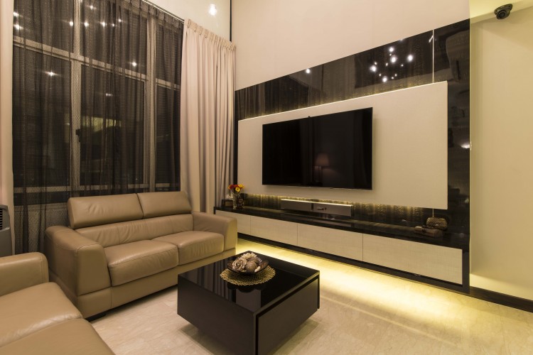 Contemporary Design - Living Room - Condominium - Design by Dzign Station Pte ltd