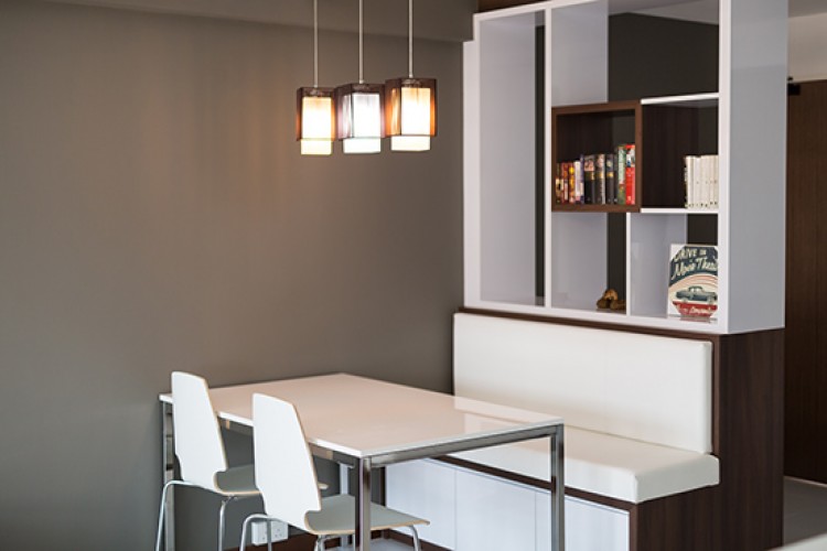 Minimalist Design - Dining Room - HDB 4 Room - Design by Dzign Station Pte ltd