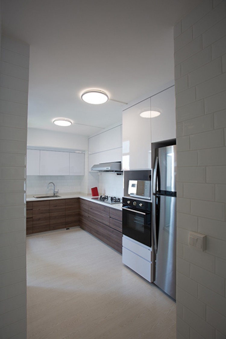 Scandinavian Design - Kitchen - HDB 5 Room - Design by Dzign Station Pte ltd