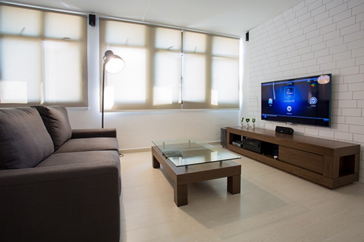 Scandinavian Design - Living Room - HDB 5 Room - Design by Dzign Station Pte ltd