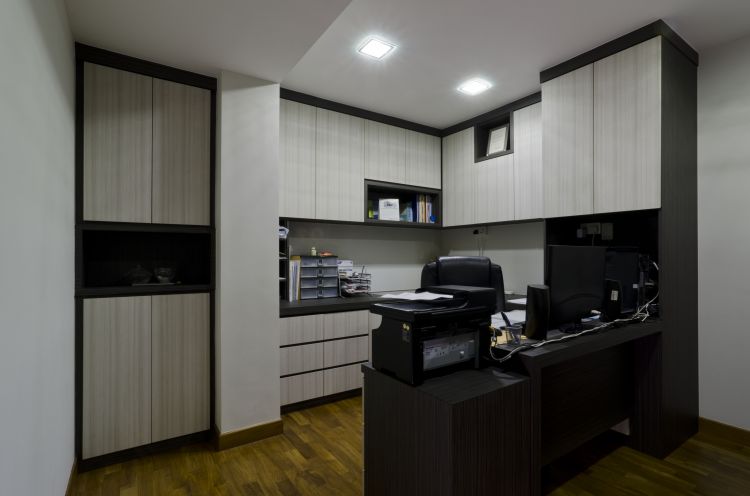Minimalist Design - Study Room - HDB 5 Room - Design by Dzign Station Pte ltd
