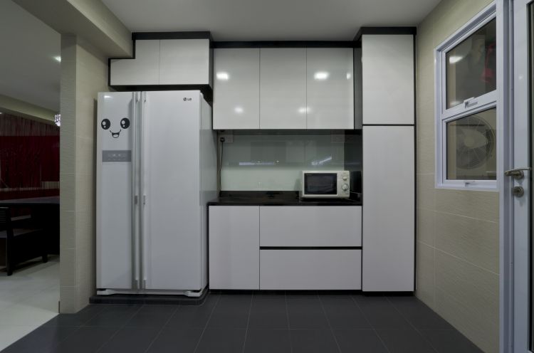 Minimalist Design - Kitchen - HDB 5 Room - Design by Dzign Station Pte ltd