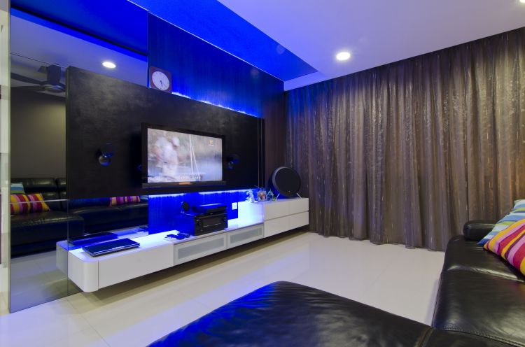 Minimalist Design - Living Room - HDB 5 Room - Design by Dzign Station Pte ltd