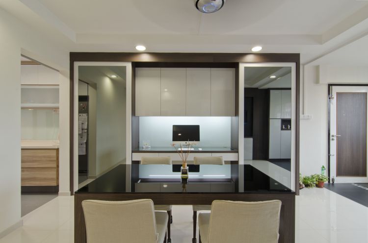 Minimalist Design - Dining Room - HDB 5 Room - Design by Dzign Station Pte ltd