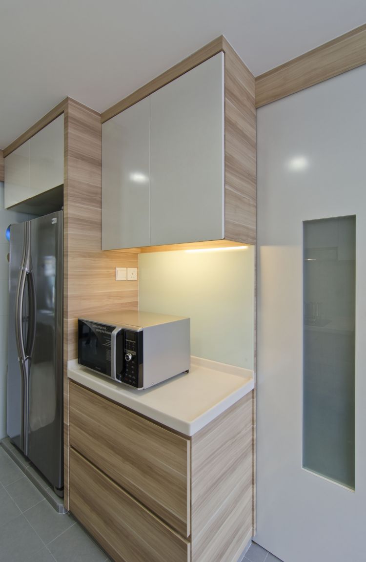 Minimalist Design - Kitchen - HDB 5 Room - Design by Dzign Station Pte ltd