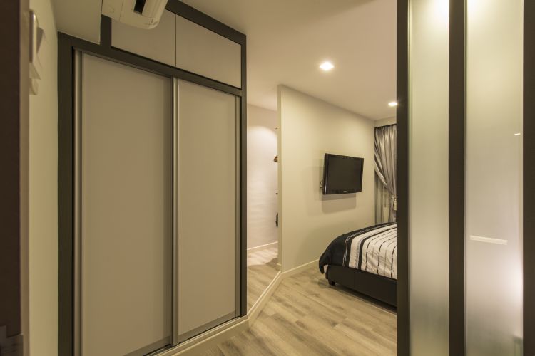 Modern Design - Bedroom - HDB Executive Apartment - Design by Dzign Station Pte ltd