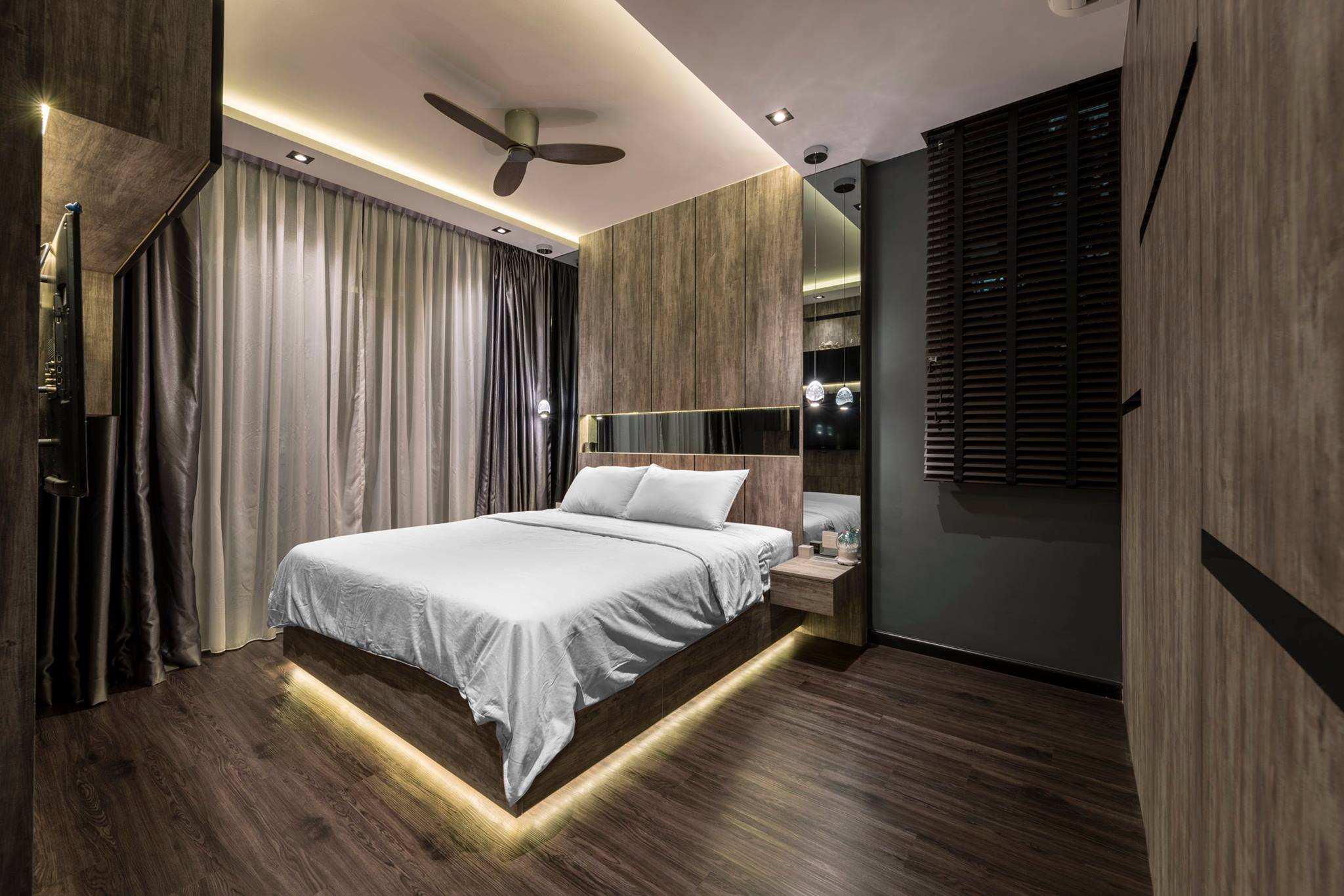 Contemporary Design - Bedroom - Condominium - Design by Earth Interior Design Pte Ltd 