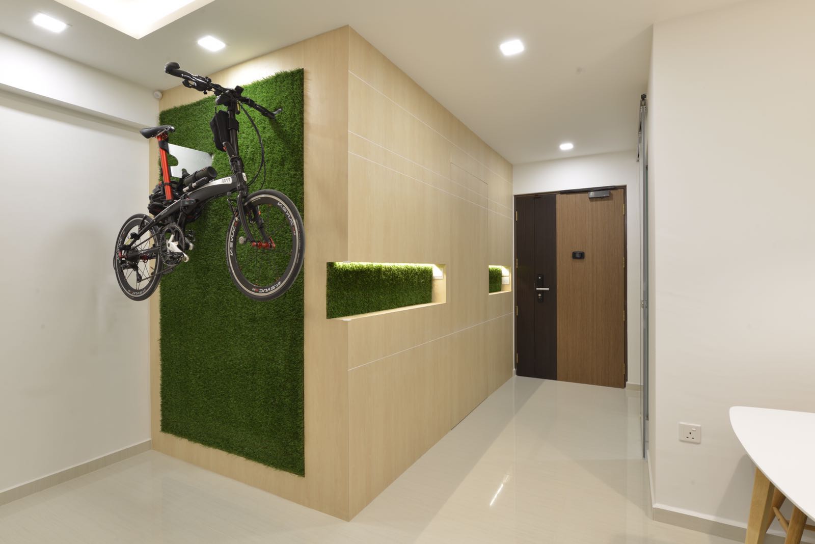 Contemporary Design - Living Room - HDB 4 Room - Design by Earth Interior Design Pte Ltd 