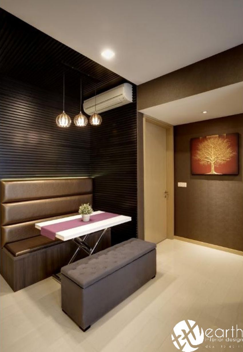 Contemporary Design - Dining Room - Condominium - Design by Earth Interior Design Pte Ltd 