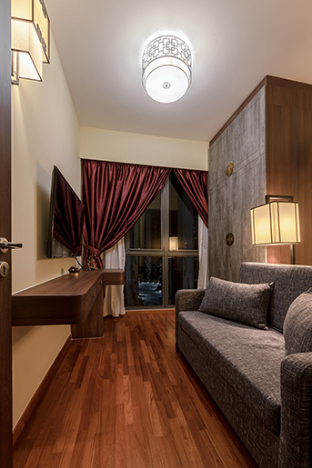 Oriental Design - Bedroom - Condominium - Design by Earth Interior Design Pte Ltd 