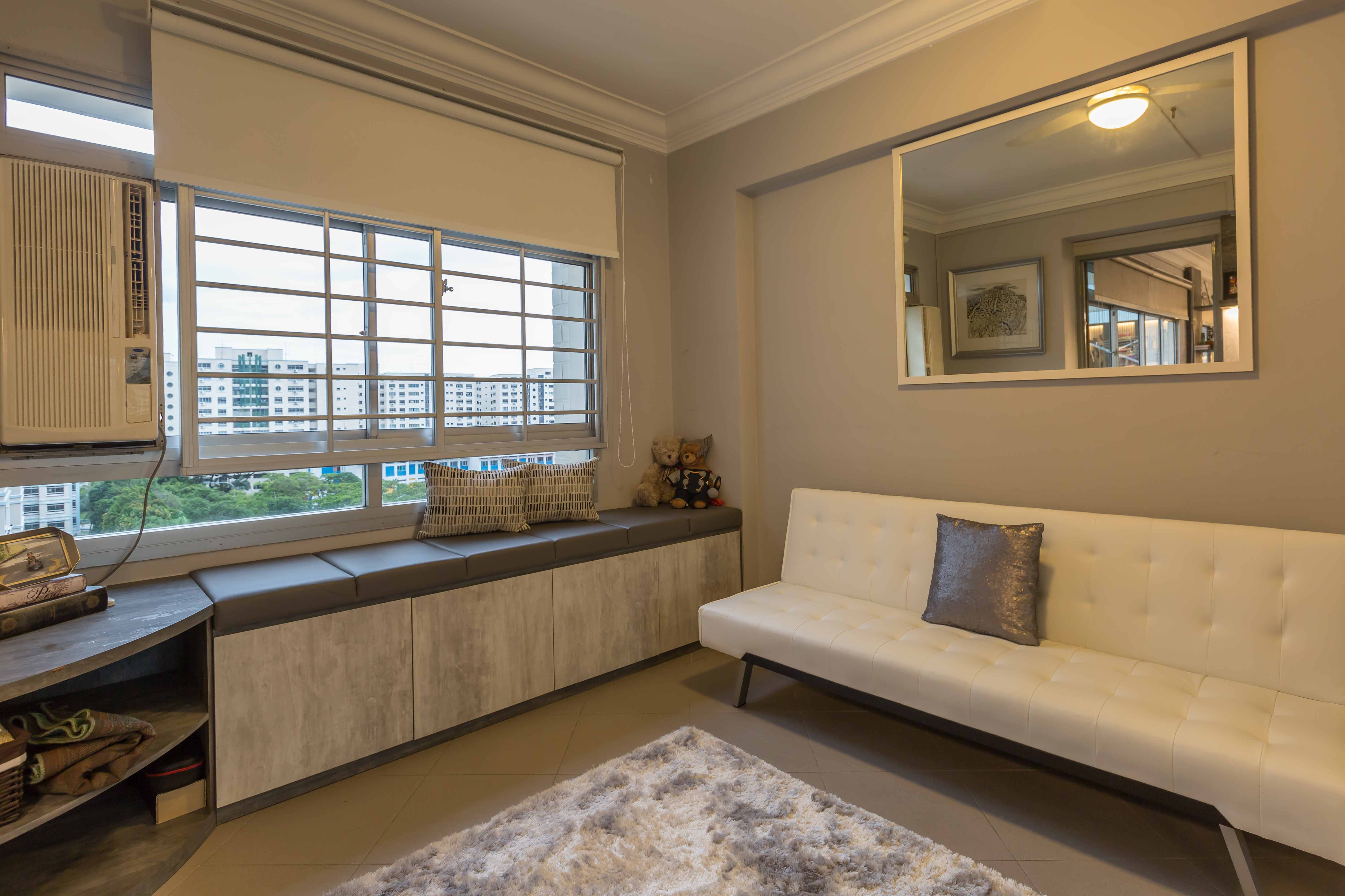 Modern Design - Bedroom - HDB Executive Apartment - Design by EC Vision Design Pte Ltd