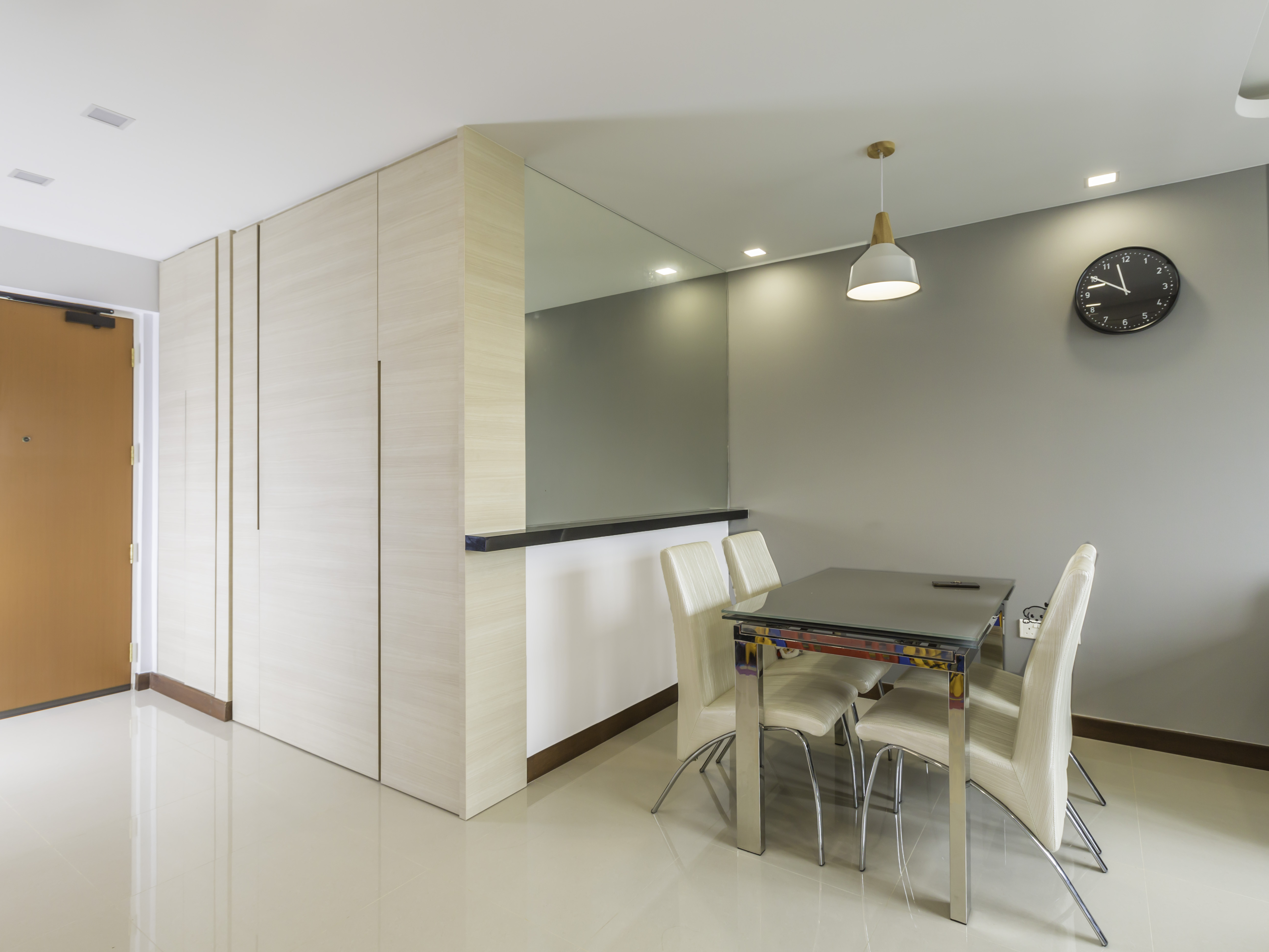 Modern Design - Dining Room - HDB 4 Room - Design by EC Vision Design Pte Ltd