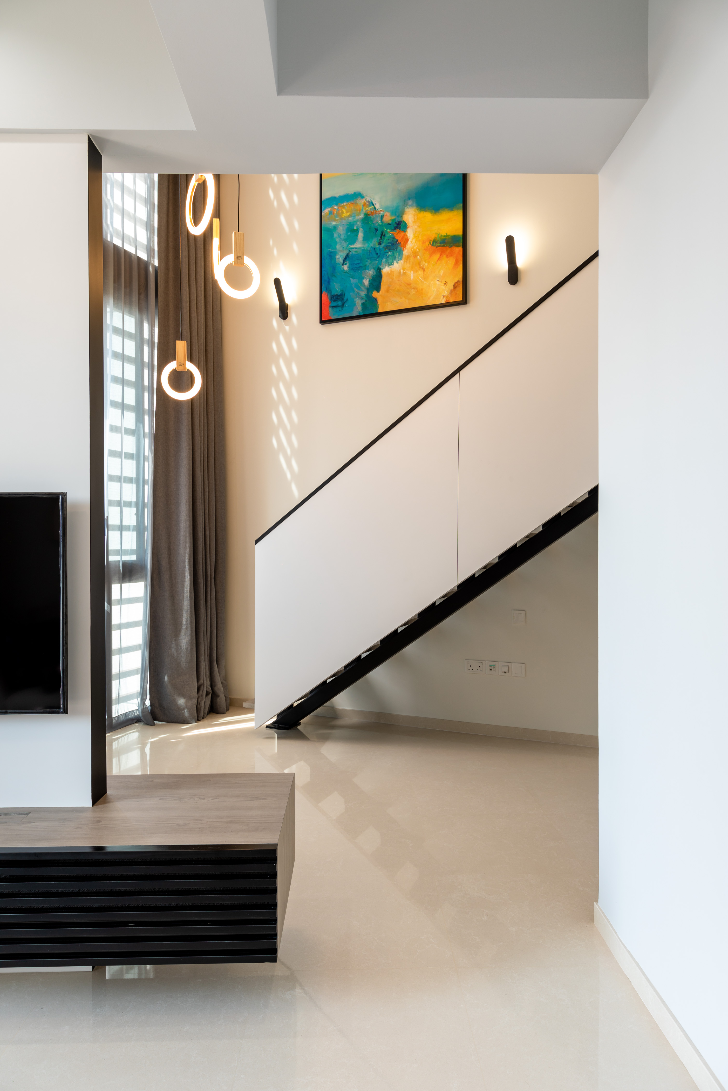Modern Design - Living Room - Condominium - Design by Edgeline Planners Pte Ltd