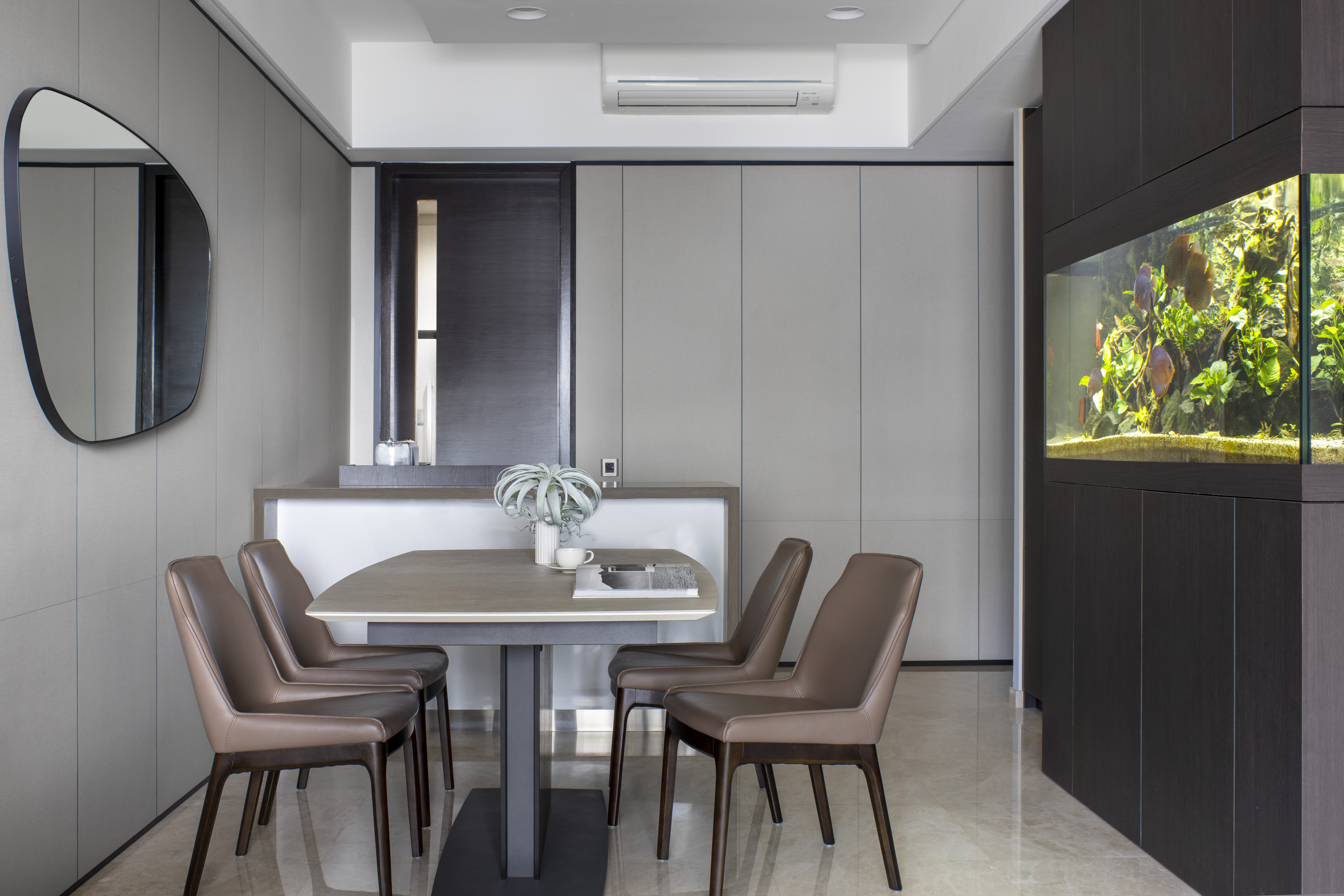 Modern Design - Dining Room - Condominium - Design by Edgeline Planners Pte Ltd