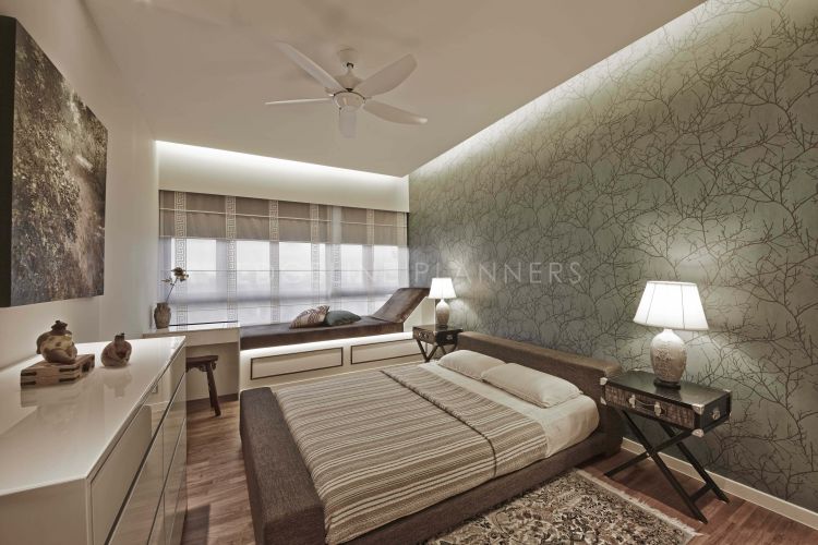 Industrial, Modern Design - Bedroom - Condominium - Design by Edgeline Planners Pte Ltd