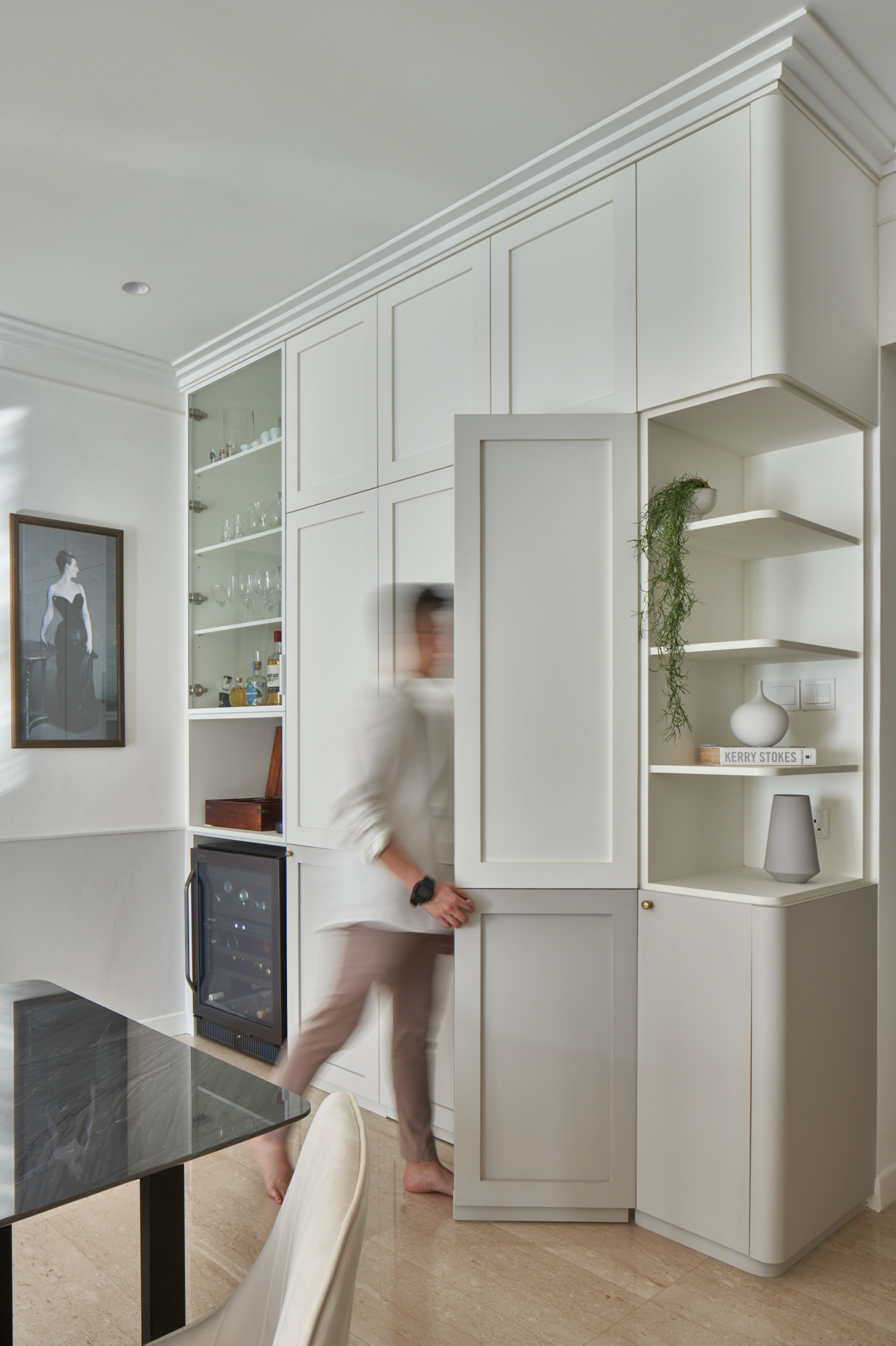 Modern, Victorian Design - Dining Room - Condominium - Design by Edgeline Planners Pte Ltd