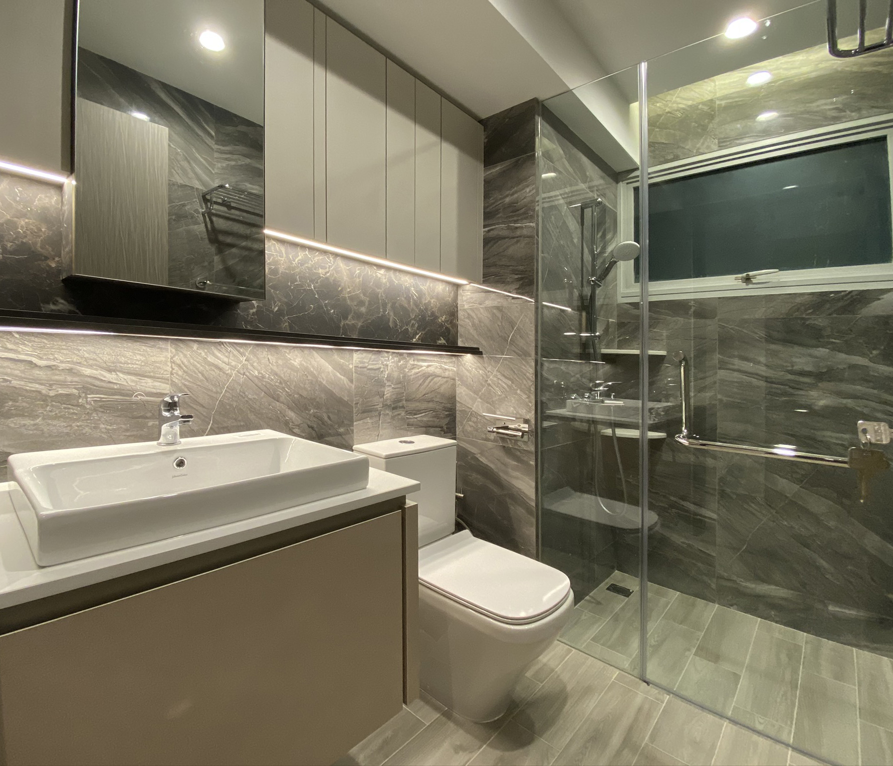 Modern, Others Design - Bathroom - HDB 4 Room - Design by Edgeline Planners Pte Ltd