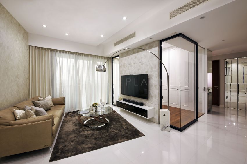 Contemporary, Modern Design - Living Room - Condominium - Design by Edgeline Planners Pte Ltd