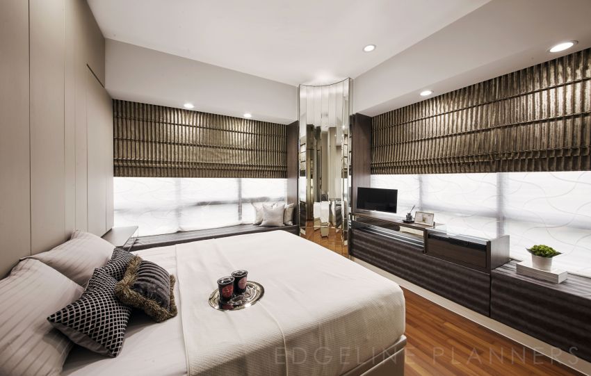 Contemporary, Modern Design - Bedroom - Condominium - Design by Edgeline Planners Pte Ltd