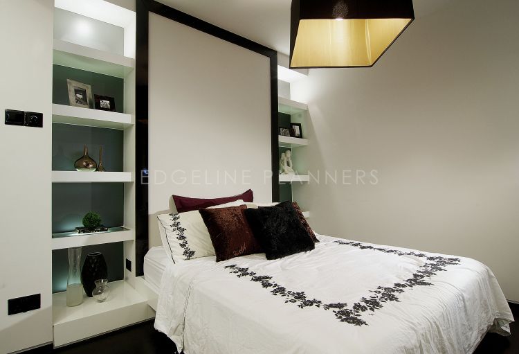 Contemporary, Modern Design - Bedroom - HDB 3 Room - Design by Edgeline Planners Pte Ltd