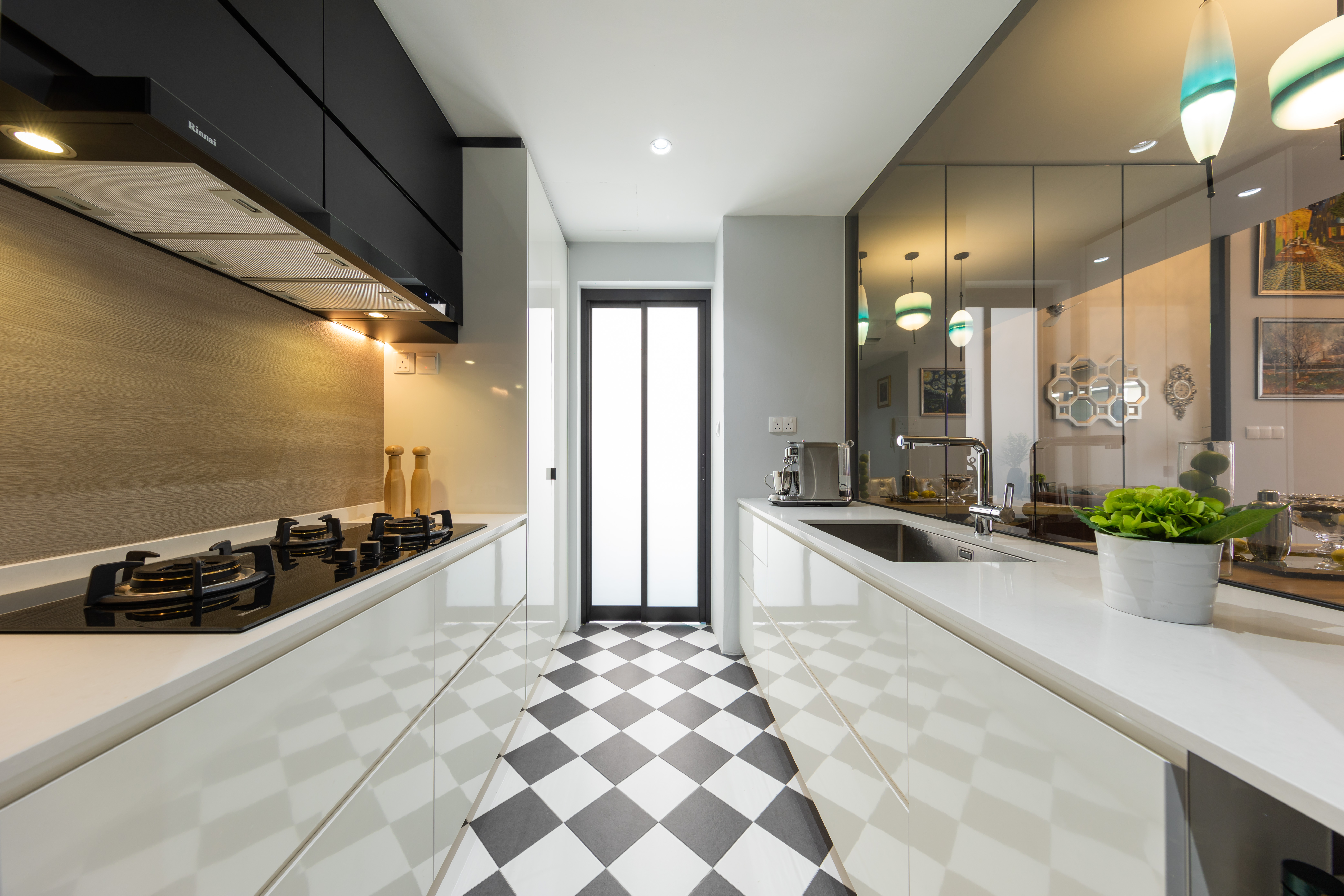 Contemporary Design - Kitchen - Condominium - Design by Edgeline Planners Pte Ltd