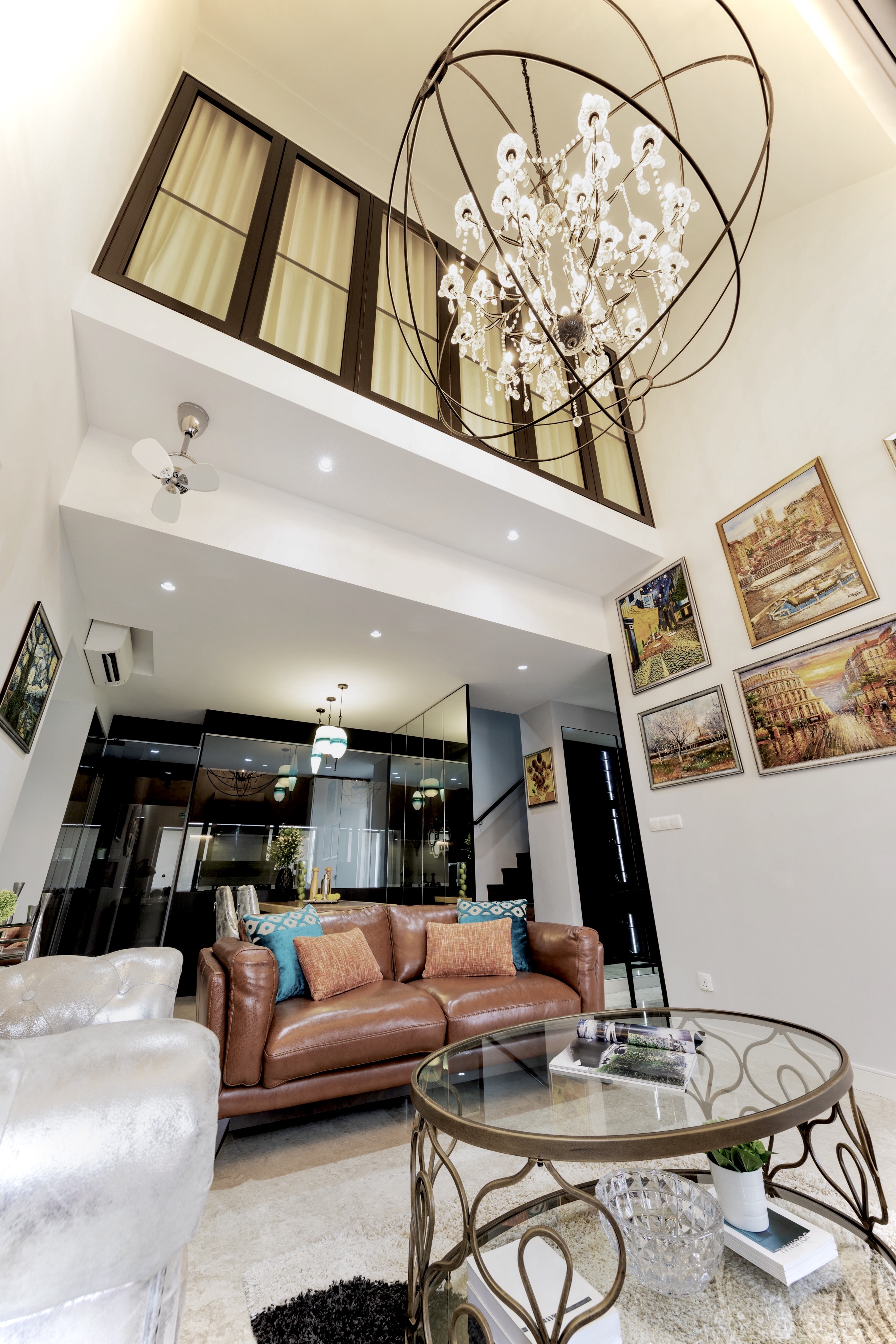 Contemporary Design - Living Room - Condominium - Design by Edgeline Planners Pte Ltd