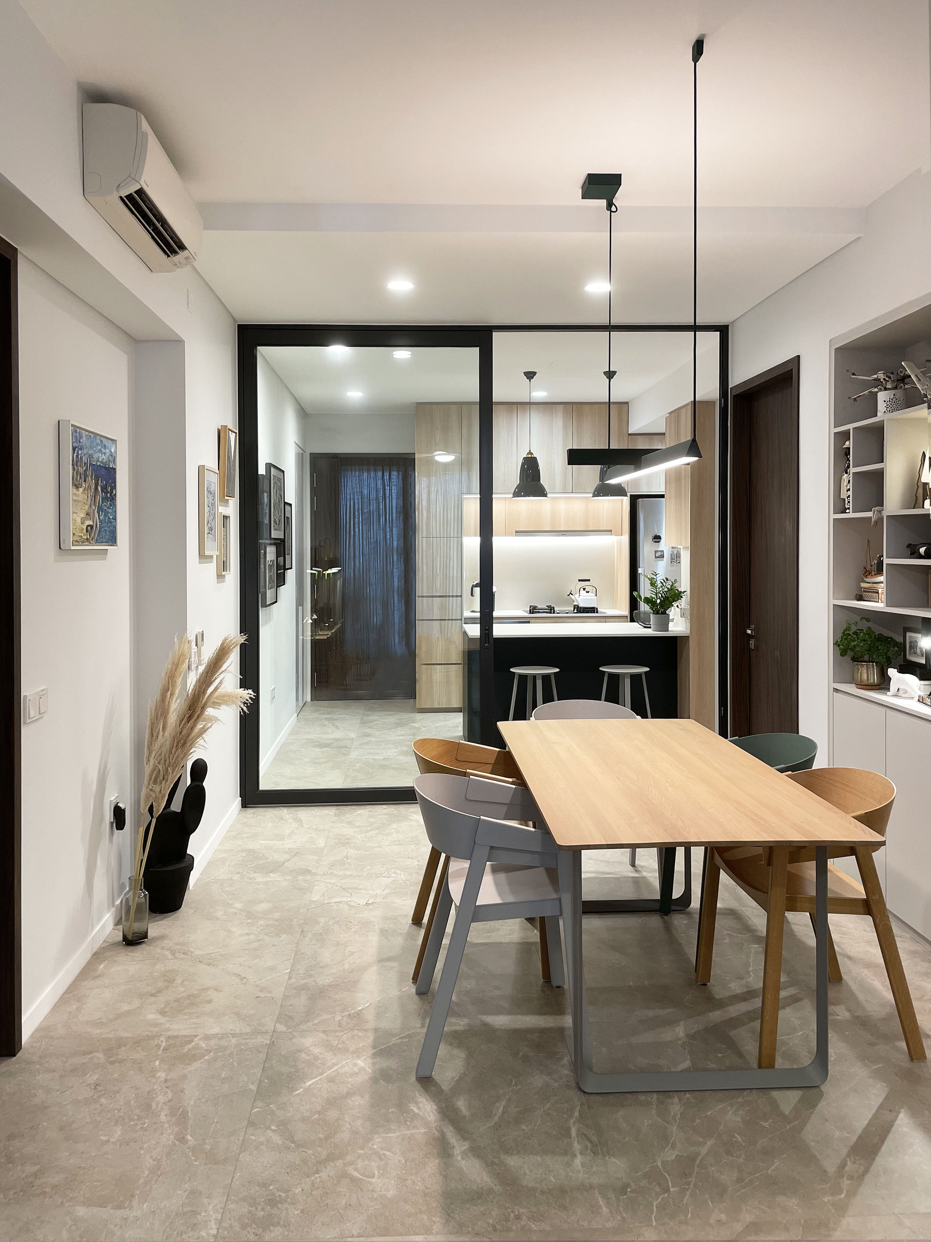 Minimalist, Others, Scandinavian Design - Dining Room - Condominium - Design by Edgeline Planners Pte Ltd