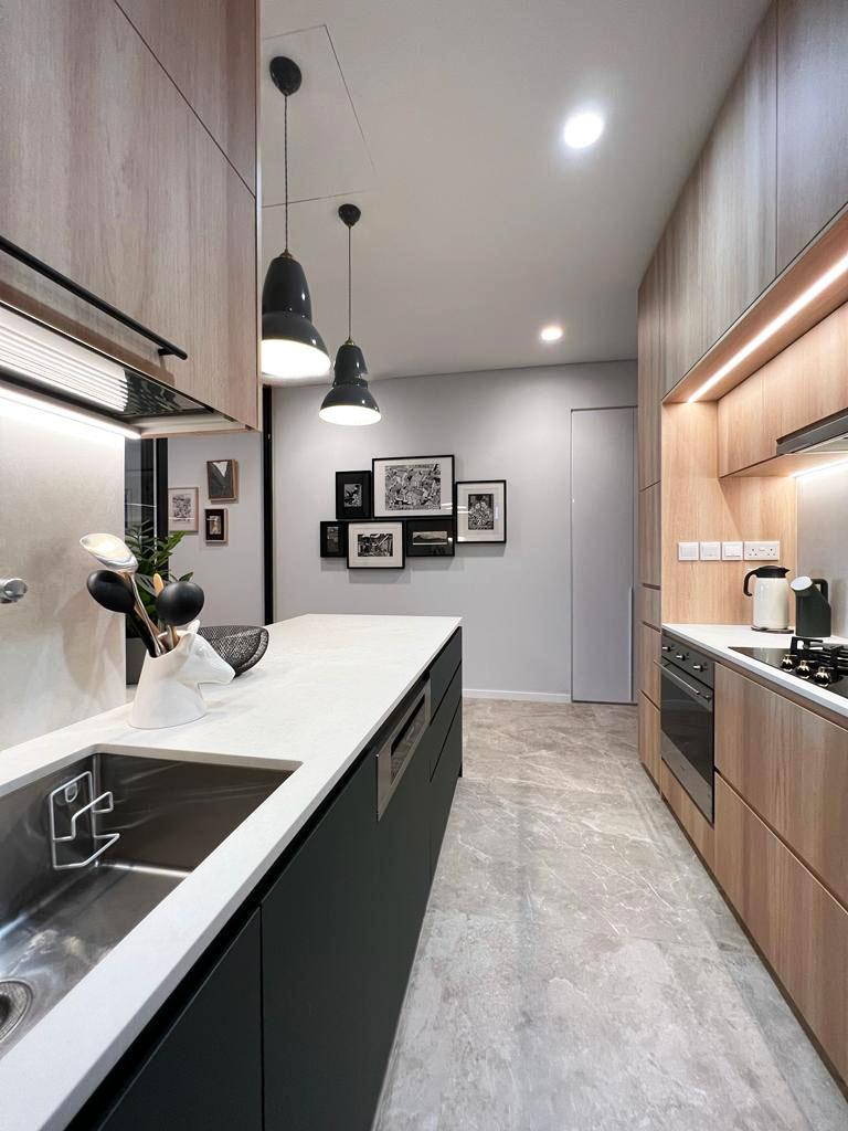 Minimalist, Others, Scandinavian Design - Kitchen - Condominium - Design by Edgeline Planners Pte Ltd