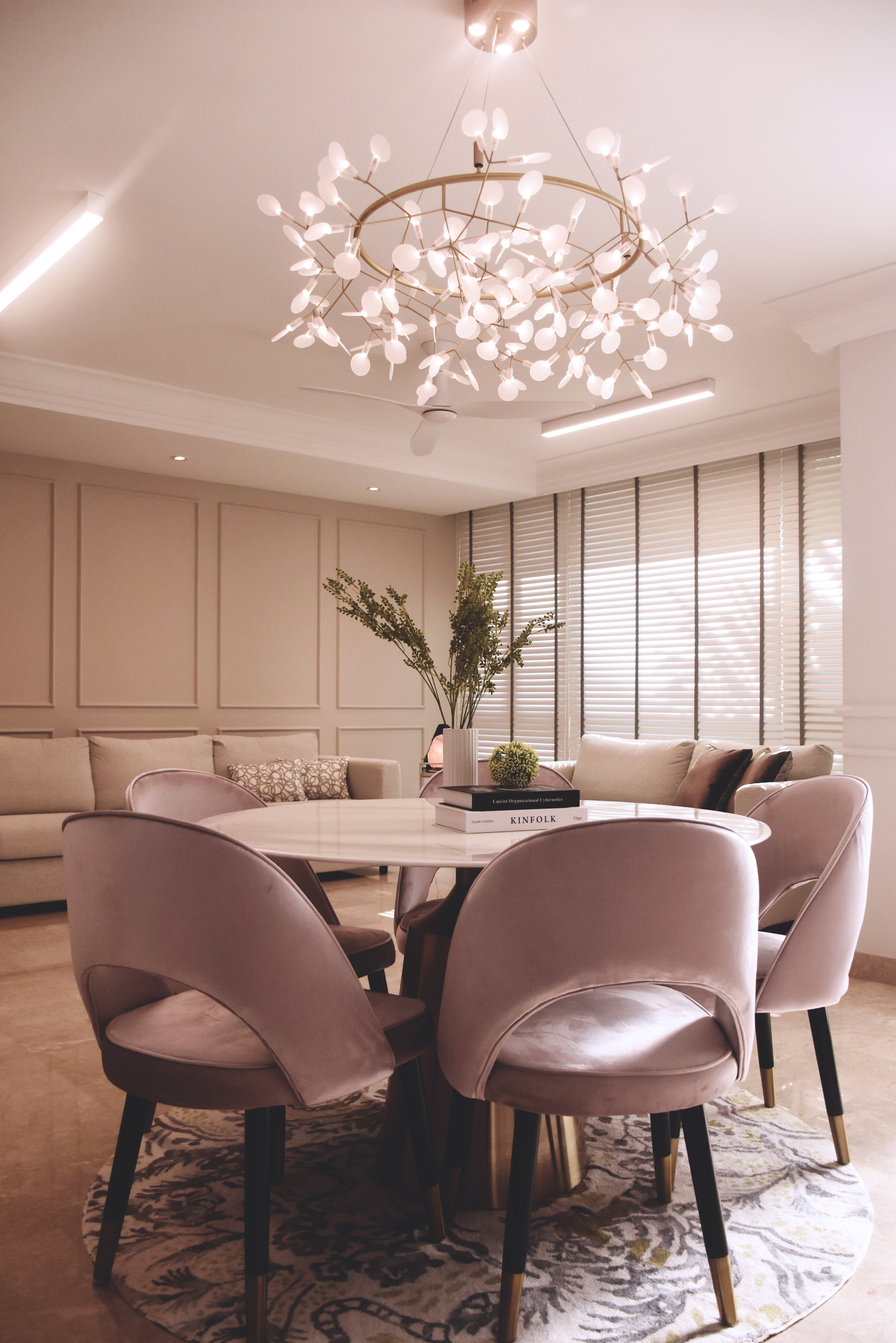 Classical, Modern Design - Dining Room - Condominium - Design by Edgeline Planners Pte Ltd