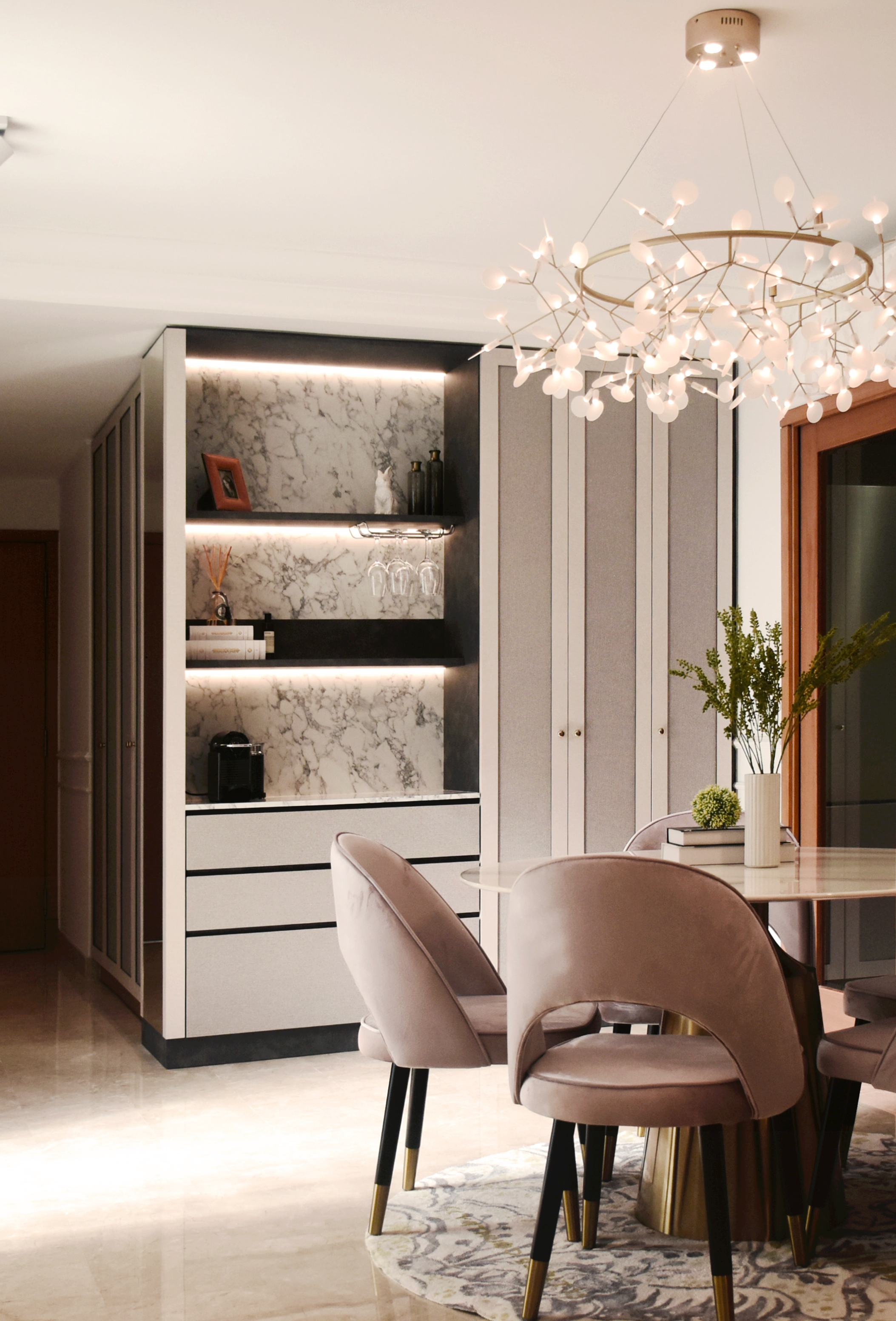 Classical, Modern Design - Living Room - Condominium - Design by Edgeline Planners Pte Ltd