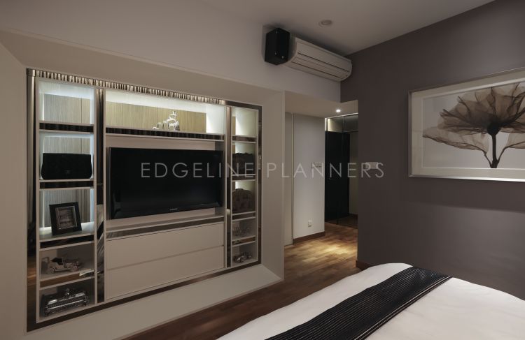 Contemporary, Modern Design - Bedroom - Condominium - Design by Edgeline Planners Pte Ltd